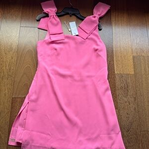 Lilly Pulitzer Pink Bow Strap Mini Romper